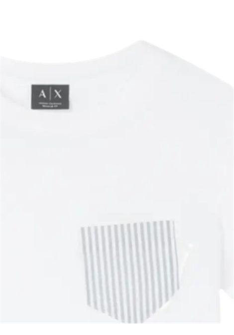 T-shirt  con taschino fantasia ARMANI EXCHANGE | T-shirt | XW002190 AF10356U0002